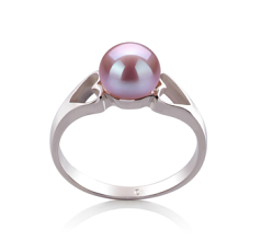 6-7mm Ferskvand Ring in Jessica Lavendel