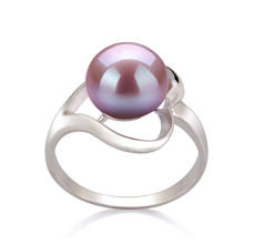 9-10mm Ferskvand Ring in Sadie Lavendel