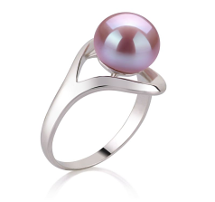 9-10mm Ferskvand Ring in 'Sadie' --> 'Sadie' Lavendel