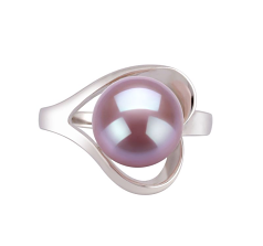 9-10mm Ferskvand Ring in Sadie Lavendel