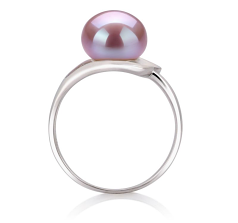 9-10mm Ferskvand Ring in 'Sadie' --> 'Sadie' Lavendel