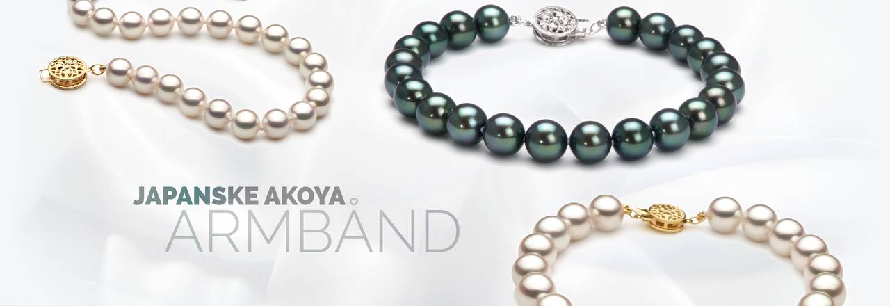 PearlsOnly Japansk Akoya armbånd