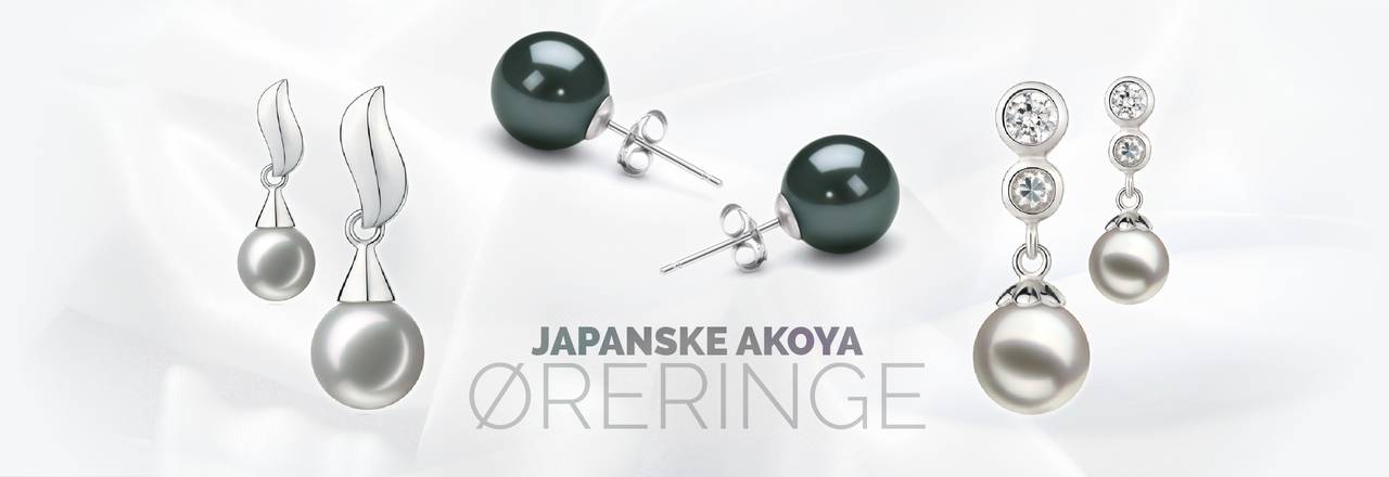 PearlsOnly Japanske Akoya øreringe