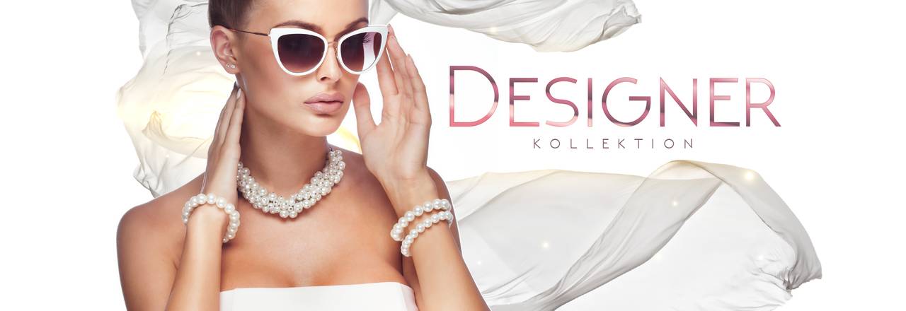 Landing banner for Designer kollektion